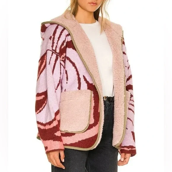 Free People Winter Chill Reversible Cardi - Picture 4 of 14